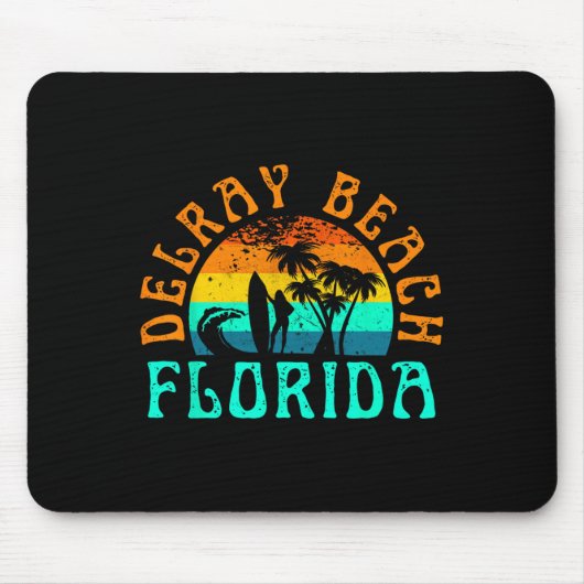 Delray Beach _1 Muismat (Voorkant)