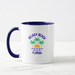 Delray Beach Florida Café Mug