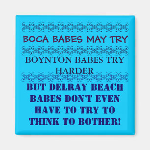 Delray Beach Florida Magnet Magneet