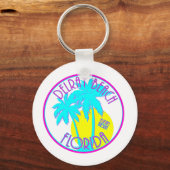 Delray Beach Florida Sleutelhanger (Voorkant)