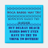 Delray Beach Floride Magnet (Devant)