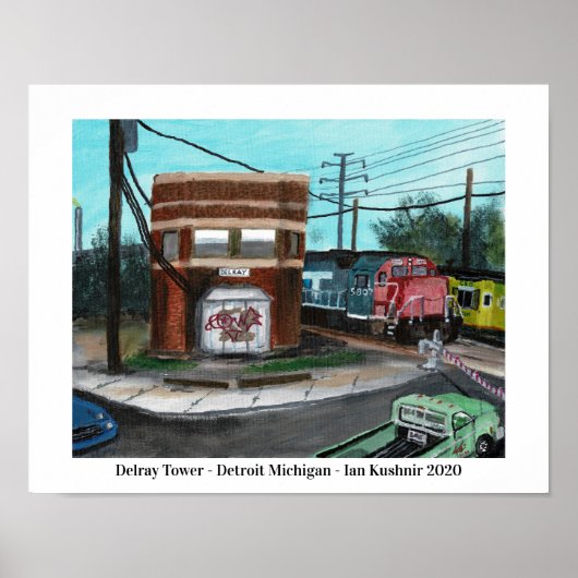 Delray Tower Poster (Voorkant)