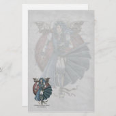 Delrick Gothic Stationery Briefpapier (Voorkant / Achterkant)