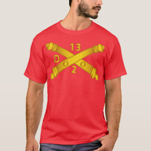 Delta Batterij 2e BN 13e Veldartillerie Regiment T-shirt