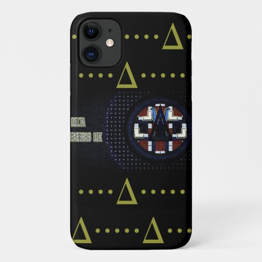 DELTA Fourth Quadra Socionics-geïnspireerde Phone  Case-Mate iPhone Case (Achterkant)