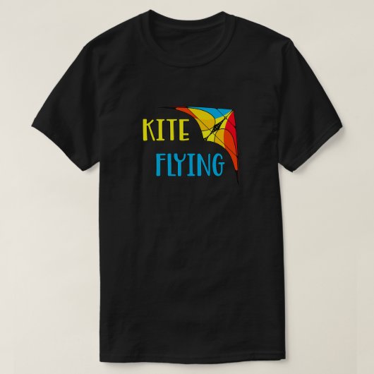 Delta Glider Hang Gliding Stunt Kite Gift T-shirt (Design voorkant)