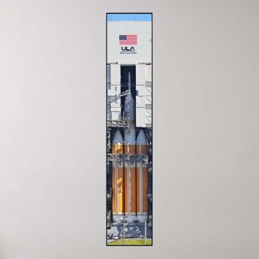 Delta IV Zwaar met Orion Poster (Voorkant)