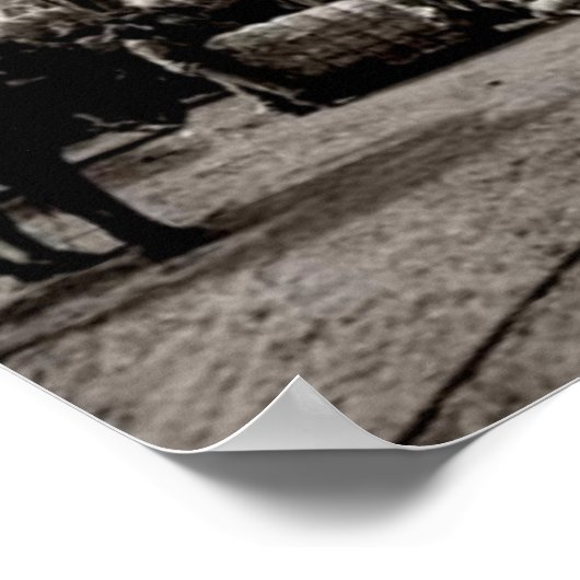 Delta Queen, Boat, geladen in New Orleans Poster (Hoek)