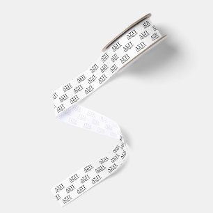 Delta Sigma Pi Klassiek Logo Grosgrain Lint