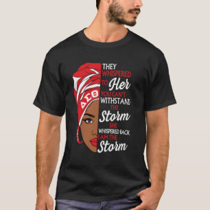Delta Sigma Theta Sorority, de maand van de zwarte T-shirt