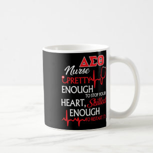 Delta Sigma Theta Sorority Nurse Koffiemok
