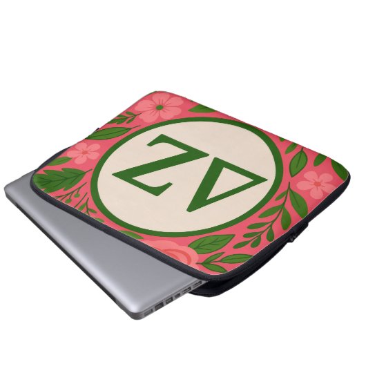Delta Zeta Electronics Bag Laptop Sleeve (Voorkant onderkant)