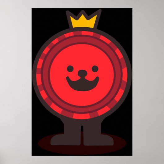 Deltarune KRound Poster (Voorkant)