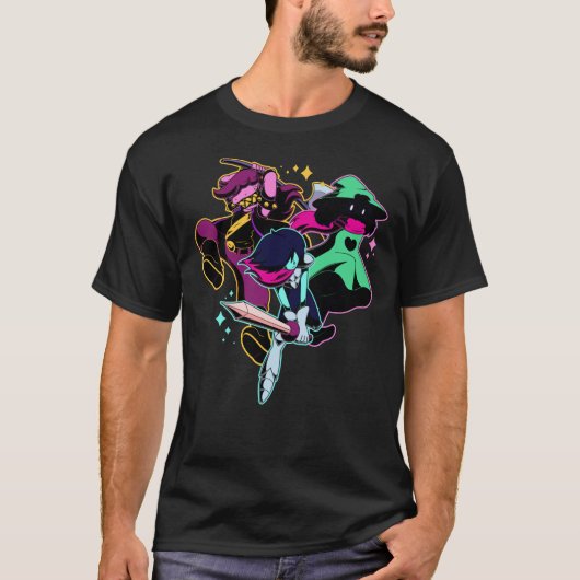 Deltarune - Warriors Essential T-Shirt (Voorkant)