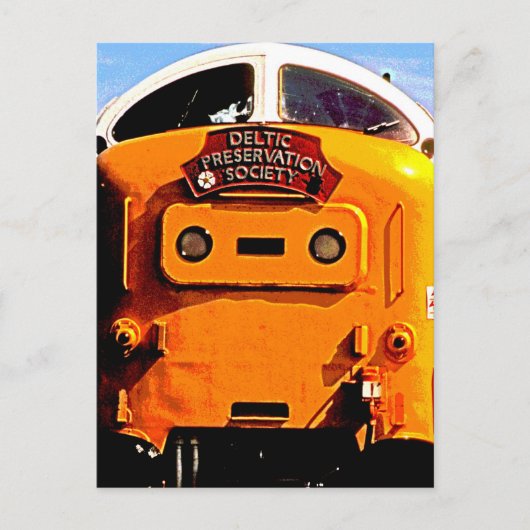 Deltic British Diesel Train (2) Briefkaart (Voorkant)