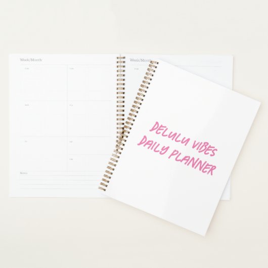 Delulu Dagelijkse Planner (Display)