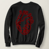 “Delulu Heart ” Sweatshirt de base (Design dos)