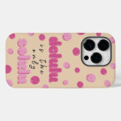 Delulu is de enige Solulu Fancy Schattige Case-Mate iPhone Case (Achterkant (horizontaal))