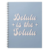 Delulu is de Solulu Notitieboek (Voorkant)