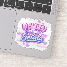 Delulu Is de Solulu – Schattige Kawaii Esthetiek