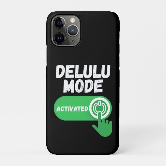 Delulu Mode Activated | Funny Gen Z Case-Mate iPhone Case (Achterkant)