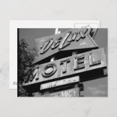 Delux Motel Briefkaart (Voorkant / Achterkant)