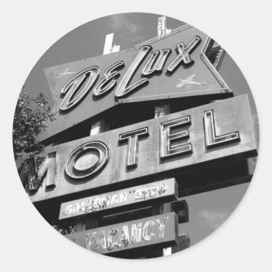 Delux Motel Stickers (Voorkant)