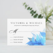 Deluxe RSVP floral recto-verso (Debout devant)