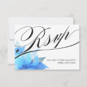 Deluxe RSVP floral recto-verso (Dos)