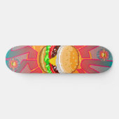 Deluxe Sizzle Burger Skateboard (Horizontaal)