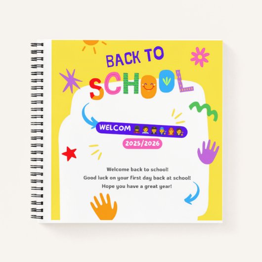 Deluxe Spiral Carnet school 2015/2026 (Devant)