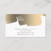 Deluxe stijlschilder visitekaartje (Achterkant)