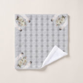 Deluxe Vrouw in Wit Serena Klimt Bad Handdoek (Wasdoekje)