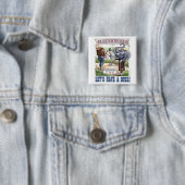 Dem Donkey vs GOP Elephant Button  (In situ)