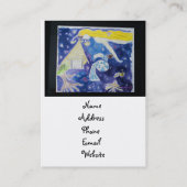 Demain ne sait jamais carte de visite (Dos)