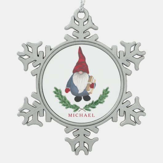 Demain Noël Ornement Flocon de neige (Devant)