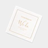 Demain nous faisons minimes et chic | Mariage (Gauche)