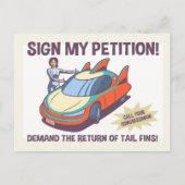 Demand Fins. Briefkaart (Voorkant)