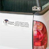 Demand Integrity bumpersticker (Op Truck)