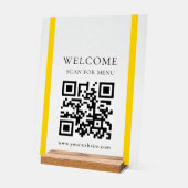 Demande d'avis Google | Code QR Logo Entreprise (Angle)