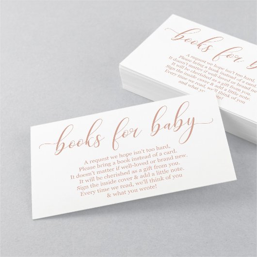 Demande de carnet d'or rose - Invitation Baby show