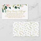 Demande de carte de recette de Fête des mariées fl (Devant / Derrière)