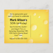 Demande de carte postale Fondue au fromage (Dos)