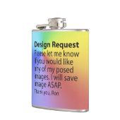 Demande de conception - Flacon enrobé (Gauche)