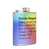 Demande de conception - Flacon enrobé (Droite)