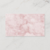 Demande de livre Baby shower Pink Poem Invitation (Dos)