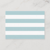 Demande de réservation | Baby shower Invitation - (Dos)