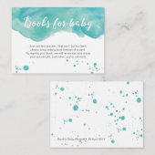 Demande de réservation | Baby shower Invitation -  (Devant / Derrière)