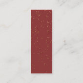 Demande de réservation | Carte de boîtier Baby sho (Dos)