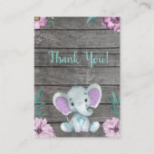 Demande de réservation Carte Eléphant Douche (Dos)